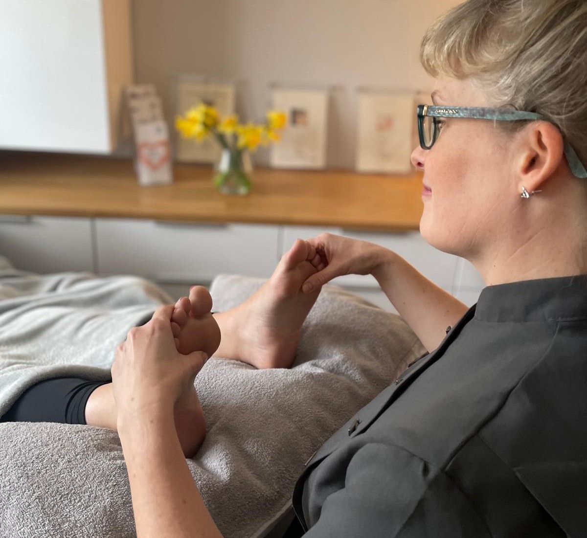 Menopause reflexology treatment